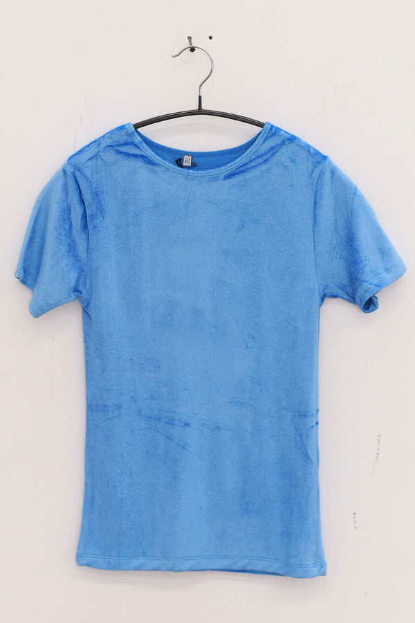 BASERANGE 25 Autumn and Winter OMO TEE SHIRT short-sleeved T-shirt BAS-TTOT-VE-AU25-ZINN BLUE